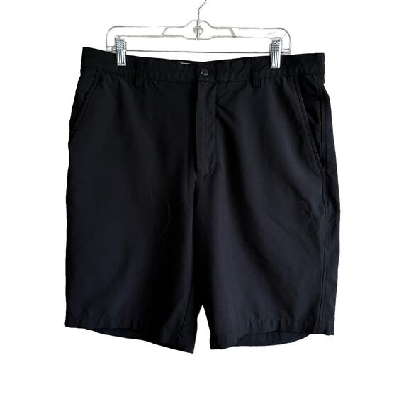 Footjoy 10 inch Stretch Flat Front Golf Short Black 36 - Picture 1 of 9